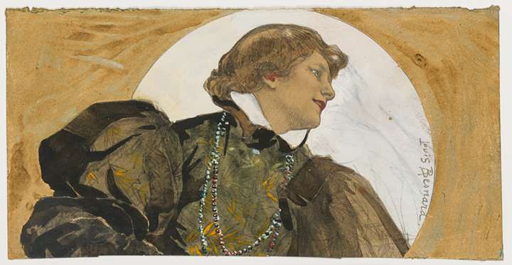 Portrait of Sarah Bernhardt in the Role of Lorenzaccio
